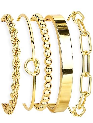 Monet Gold Bracelet – Classic Designs in Gold-Tone & Fine Gold