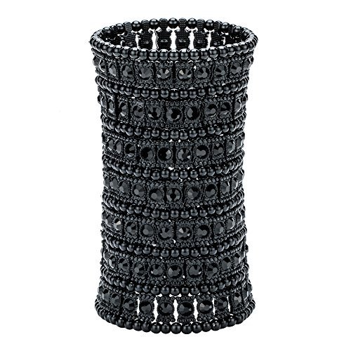 Monet Women's Crystal Cuff Bracelet